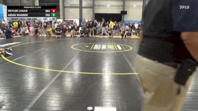 160 lbs Round Of 16 - Skyler Logan, Brockport vs Aidan Wagner, York