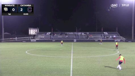 Replay: Wingate vs Catawba | Oct 16 @ 7 PM