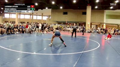 132 lbs Round 5 (6 Team) - Lateran Littles, All American WC vs Ryan Carroll, BRAWL White