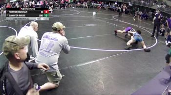 132 lbs Quarterfinal - Keaton Kuchar, Battle Creek vs Sawyer Riese, Lincoln Squires Wrestling Club