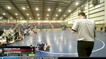 85 lbs Round 3 (6 Team) - Lauren Echeverria, Oregon vs Cupcake Antillon, Colorado