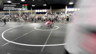 157 lbs Round Of 128 - Cheyzen Quevedo, Lake Stevens WC vs Aiden Martinez, Team Thunder