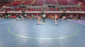130 lbs Round 3 - 2nd Wrestleback And Semi-finals(16 Team) - Camille Rainey, Arlington Martin vs Hailey Trevino, Rockwall