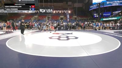 100 lbs Champ. Rd Of 64 - Leah Stringfellow, IL vs Jaila Powers, IN