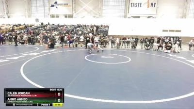 101 lbs Cons. Round 2 - Amro Ahmed, Shaker Youth Wrestling vs Caleb Jordan, Journeymen Wrestling Club