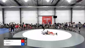38 kg Final - Nick Desisto, Doughboy Blue vs Cordy Zalota, Malvern Prep