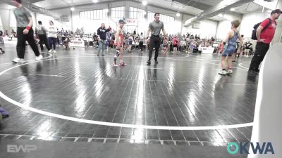 70 lbs Semifinal - Colson Beckley, Team Tulsa Wrestling Club vs Cole Ryon, Broken Arrow Wrestling Club
