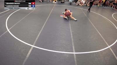 215 lbs Cons. Round 1 - Braeden Maxey, Pinnacle vs Landon Rouse, Pinnacle