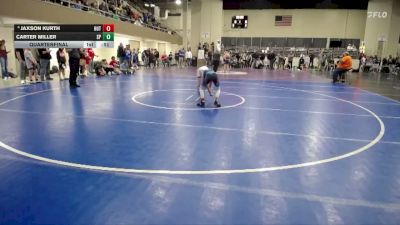 93C Quarterfinal - Carter Miller, St. Peter vs Jaxson Kurth, Hutchinson