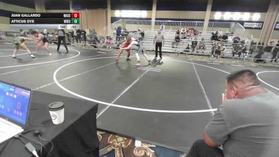 165 lbs Consi Of 8 #1 - Juan Gallardo, Wasco Yourh Wrestling vs Atticus Dye, Wrestling University