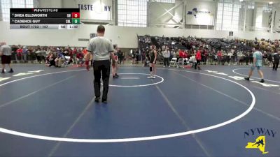 107 lbs 3rd Place Match - Shea Ellsworth, Star Wrestling vs Cadence Guy, Club Not Listed
