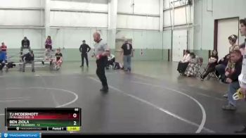 88 lbs Round 7 (8 Team) - Ben Ziola, Dynasty Crusaders vs TJ McDermott, PA Alliance Red