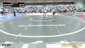 105 lbs Round Of 16 - Isaiah Gonzalez, SoCal Hammers vs Jett Brenner, Grindhouse