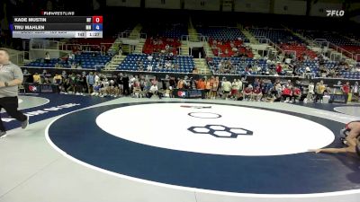 126 lbs Champ. Rd Of 128 - Kade Mustin, NY vs Tru Mahlen, MN