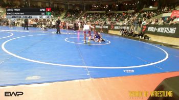 105 lbs Consi Of 4 - Abel Rusk, South Central Punisher Wrestling Club vs Knox Porter, Sebolt Wrestling Academy