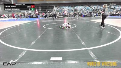 37 lbs Consi Of 8 #2 - Calvin McCoy, Sanderson Wrestling Academy vs Duncan Simmons, Central Linn