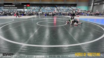 64 lbs Consi Of 8 #1 - Gage Gililland, Sacramento Wrestling Bears vs Easton McMahon, Shootbox