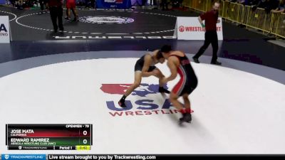 79 lbs Cons. Round 1 - Jose Mata, California vs Edward Ramirez, Arreola Wrestling Club (AWC)