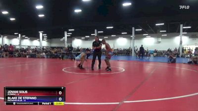 130 lbs Round 2 (8 Team) - Jovani Solis, Florida vs Blake De Stefano, Michigan Blue