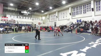 175 lbs Quarterfinal - Justin Duhancik, Stratford vs Jayden Colon, Bristol Central