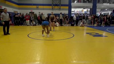 135 lbs Consy 4 - Aryah Bossart, Connellsville vs Kira Slaper, Walsh