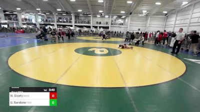 106 lbs Consi Of 16 #1 - Noah Givetz, Keene NH vs Gabe Sardone, Fisheye WC