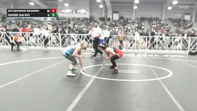 113 lbs Consi Of 8 #2 - Kai Napadow Baquero, MA vs Parker Van Noy, AL