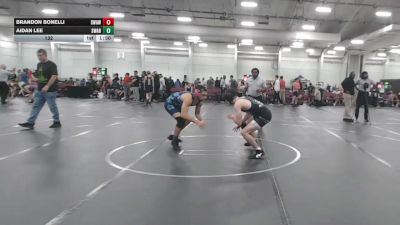 132 lbs Round 7 (10 Team) - Brandon Bonelli, Savage WA White vs Aidan Lee, Savage WA Black