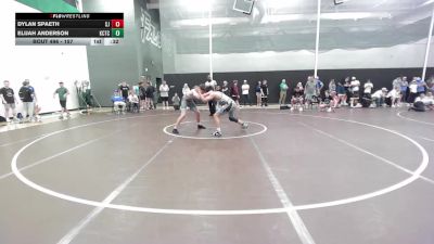 157 lbs Cons. Round 3 - Elijah Anderson, Kansas City Training Center vs Dylan Spaeth, Saint James