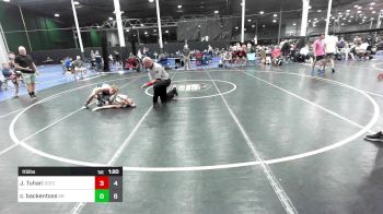 115 lbs Consi Of 4 - Justin Tuhari, D3 Training Center vs Colt Backentoss, Kraken White