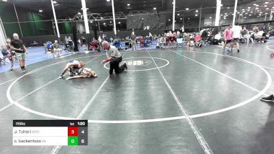 115 lbs Consi Of 4 - Justin Tuhari, D3 Training Center vs Colt Backentoss, Kraken White