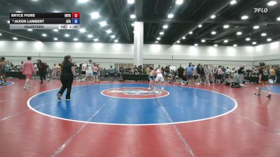 120 lbs Quarters - Bryce Fiore, Fox Trained vs Jaxon Lambert, Alabama Takedown Academy
