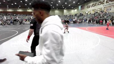 58 lbs Round Of 32 - Armando Galindo, Bronco Wrestling Club vs Reed Saltenberger, Patriot Mat Club
