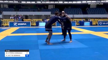 MARIA VITÓRIA GONÇALVES RUFFATTO vs PAIGE IVETTE BORRAS 2019 World IBJJF Jiu-Jitsu No-Gi Championship