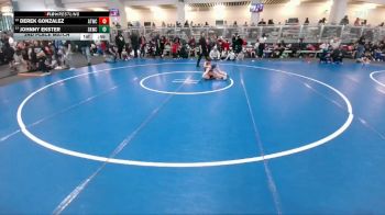 61 lbs 2nd Place Match - Johnny Ekster, Spring Klein Wrestling Club vs Derek Gonzalez, Austin Texas Wrestling Club