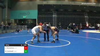 197 lbs Prelims - Jacob Gonsalves, Simpson University vs Mark Cardwell, UN-Cal St Bakersfield