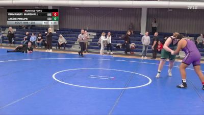 285 lbs Round 5 - Jacob Phelps, Lincoln Southwest vs Emmanuel Marshall, Grand Island