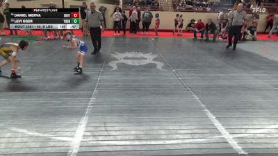 55_B lbs Consi Of 16 #1 - Daniel Merva, Southern Columbia vs Levi Eger, Youngsville