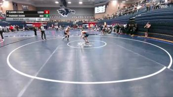 132 lbs Cons. Round 1 - Parker Dunn, Brentwood Academy vs Caden Cook, Katy Jordan