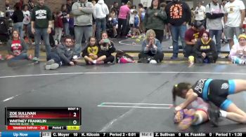 82 lbs Round 3 (4 Team) - Zoe Sullivan, Grand View WC vs Whitney Franklin, Missouri Black