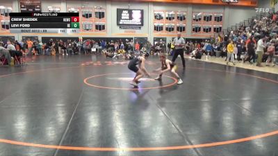 89 lbs Quarterfinal - Crew Shedek, North Liberty Wrestling Club vs Levi Ford, DC Elite