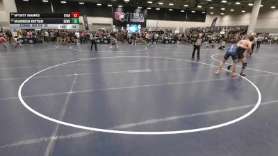 157 lbs Cons. Rd Of 32 - Wyatt Hanks, Utah vs Warren Ritter, Scoring Edge Wrestling Center