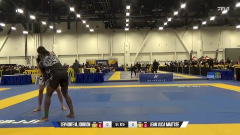 Jean Luca Maltese vs Devhonte M. Johnson 2024 World IBJJF Jiu-Jitsu No-Gi Championship