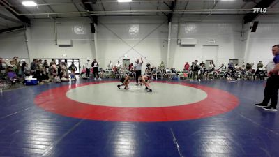 100 lbs Rr Rnd 3 - Lucas Koran, Backyard Brawlers Black ES vs Amir Hossain, Level Up Wrestling ES