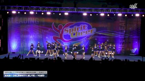 East Celebrity Elite - Yoed [2026 L1 Youth - Medium Day 1] 2026 Spirit Cheer Grand Nationals