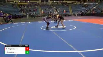 132 lbs Semifinal - Kamahni Jackson, KC-Harmon vs Breanna Ridgeway, Great Bend