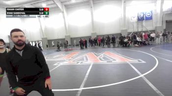 106 lbs Cons. Round 4 - Isaiah Carter, Slam vs Evan Sandoval, Slam