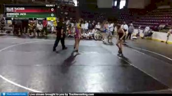 G-136 lbs Round 3 (4 Team) - Emersen Jack, Team CO vs Ellie Tucker, Team ID