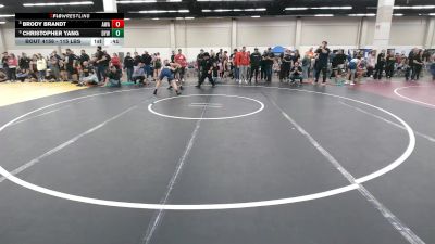 115 lbs Quarters - Brody Brandt, Austin Wrestling Academy vs Christopher Yang, Dragon Youth Wrestling