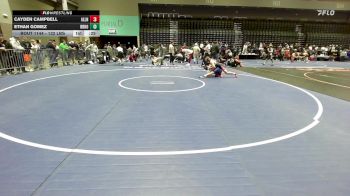 132 lbs Consi Of 32 #2 - Cayden Campbell, Allen vs Ethan Gomez, Rio Rancho